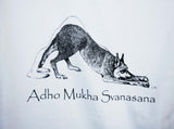 Adho Mukha Svanasana Men's T-shirt Back Print