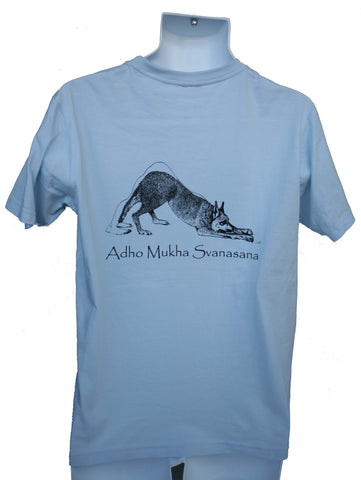 Adho Mukha Svanasana Men's T-shirt Back Print