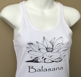 Balasana Ladies New T back singlet